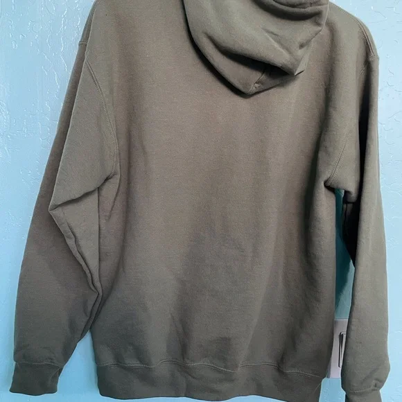 Books over bakwaas green hoodie size Medium - Picture 9 of 10